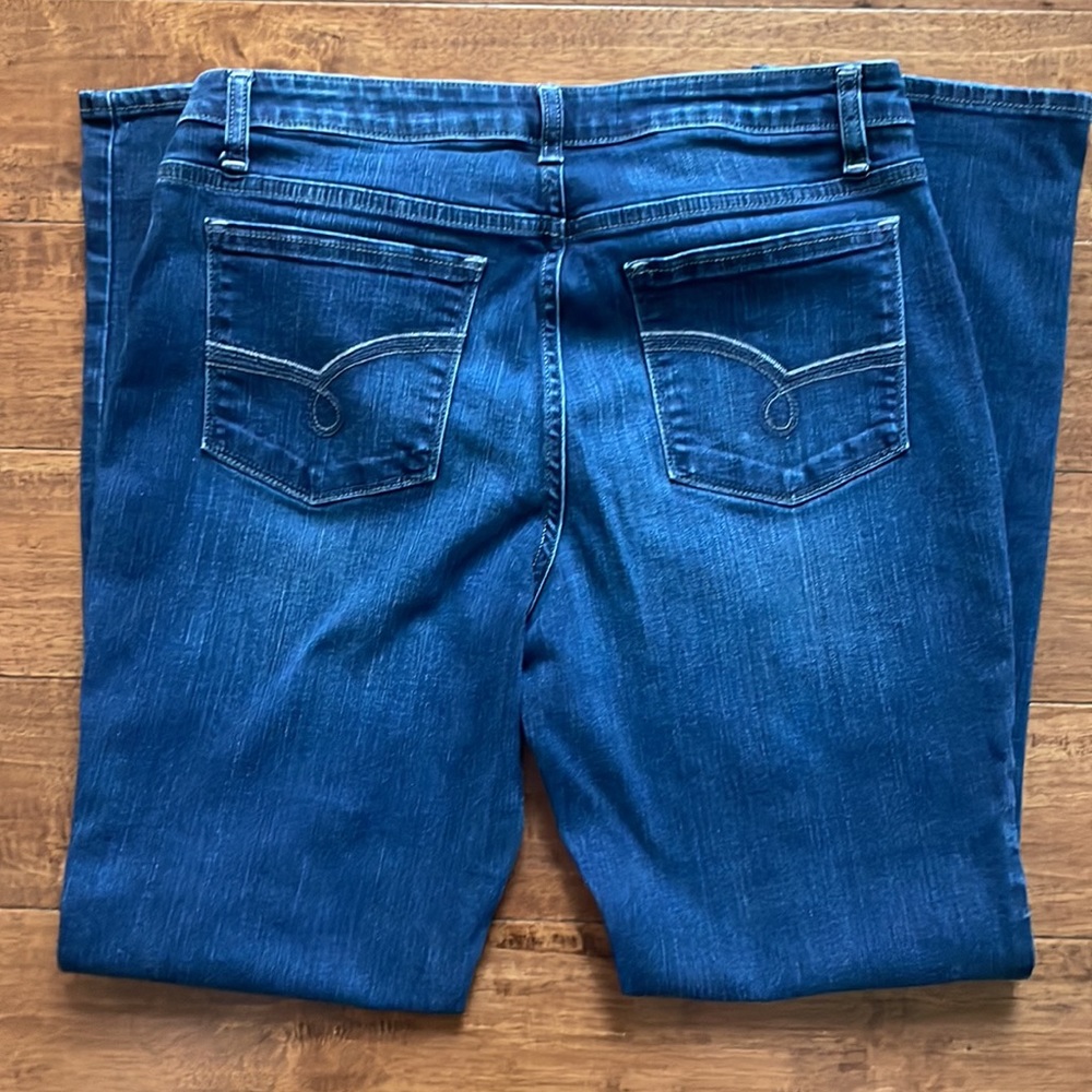 Riders by Lee Size 12 Midrise Straight Leg Jeans Denim - Picture 2 of 6